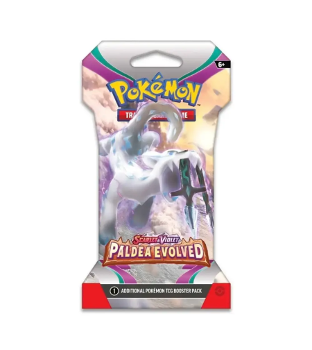 Pokemon TCG Scarlet & Violet 2 Paldea Evolved Sleeved Бустер ( 10 карти )