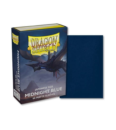 Dragon Shield матови малки протектори за карти (Midnight Blue) )