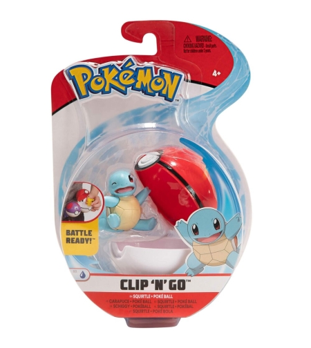 Pokemon - Clip 'N' Go Squirtle и Pokeball