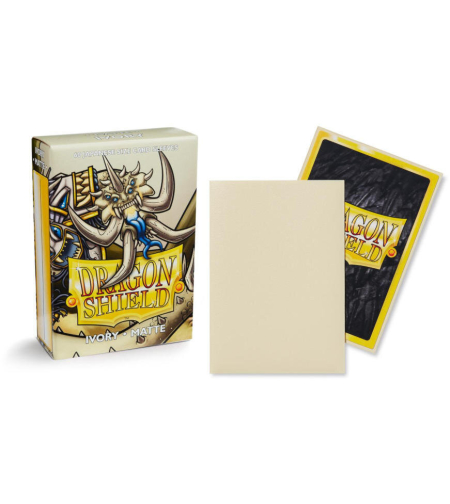 Dragon Shield матови малки протектори за карти (Ivory)