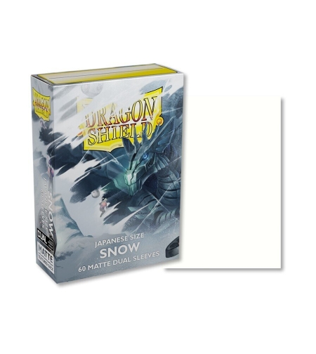 Dragon Shield матови малки протектори за карти ( snow )
