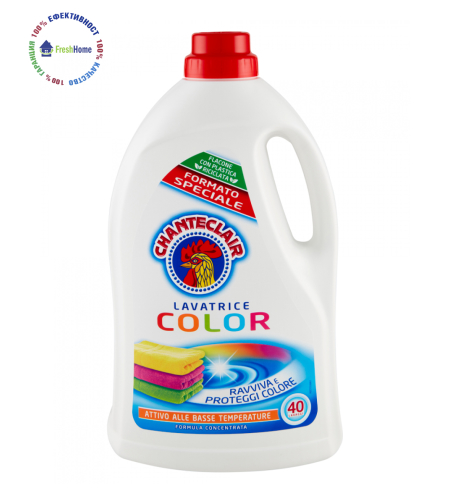 CHANTECLAIR Color  течен перилен препарат за цветно пране, 40 пранета/1800 мл.