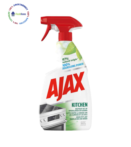 AJAX Kitchen препарат за почистване на кухня спрей 750 мл.