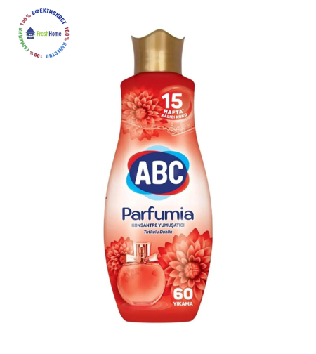 ABC Parfumia Passion  концентриран омекотител с аромат далия 60 пранета/ 1440 мл.