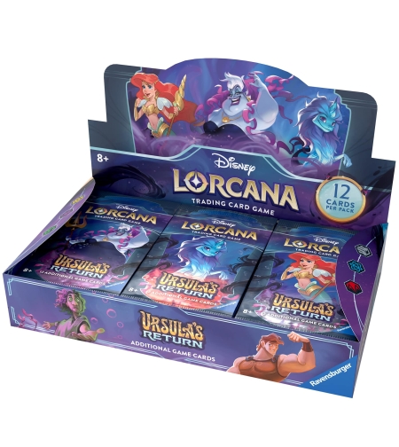 PRE-ORDER: Disney Lorcana TCG: Ursula's Return бустер кутия (24 бустера)