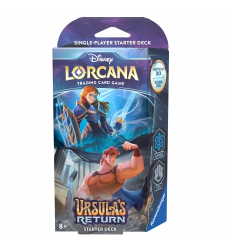PRE-ORDER: Disney Lorcana TCG: Стартово тесте за игра - Ursula's Return - Anna and Hercules