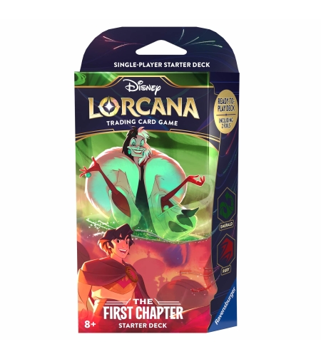 Disney Lorcana TCG: Стартово тесте за игра - The First Chapter Cruella & Aladdin