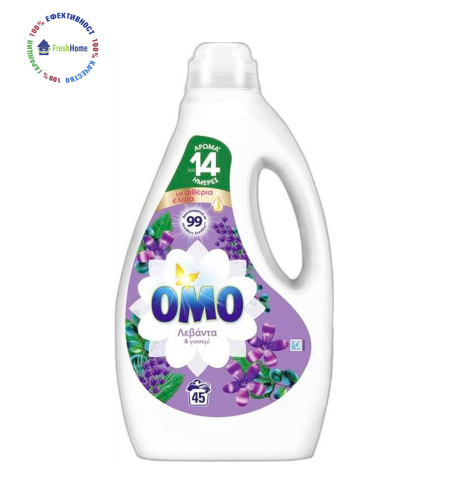ОМО “Лавандула” универсален течен перилен препарат  45 пранета/ 2250 мл.