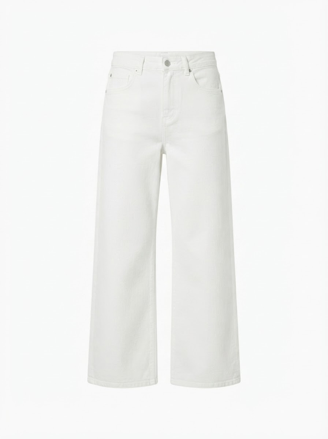 WIDE-LEG JEANS IN WHITE