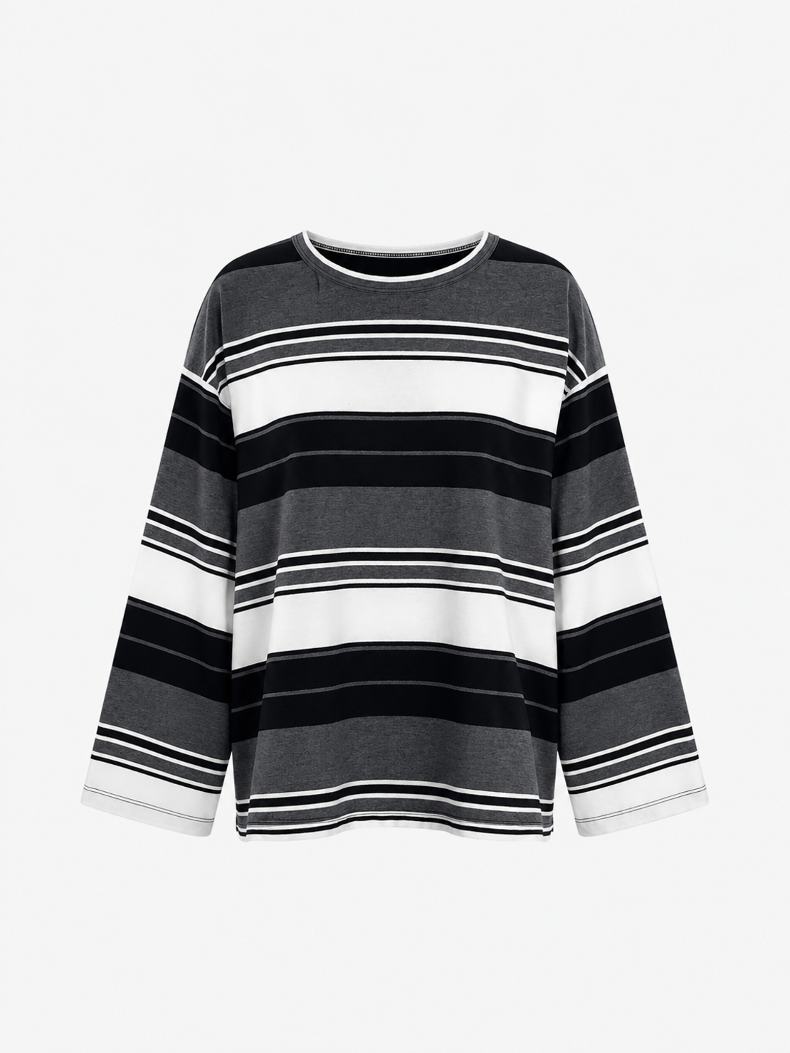 Long-Sleeve Stripe Top
