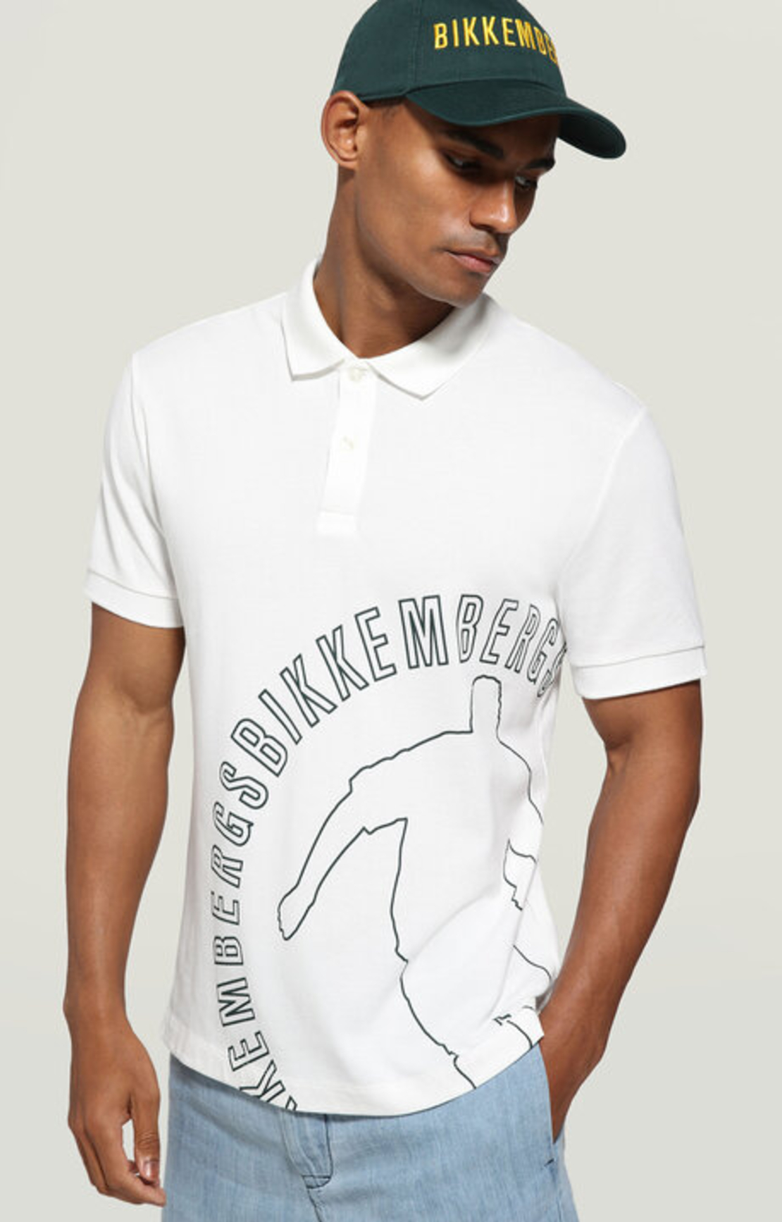 МЪЖКА БЛУЗА С ЯКА BIKKEMBERGS