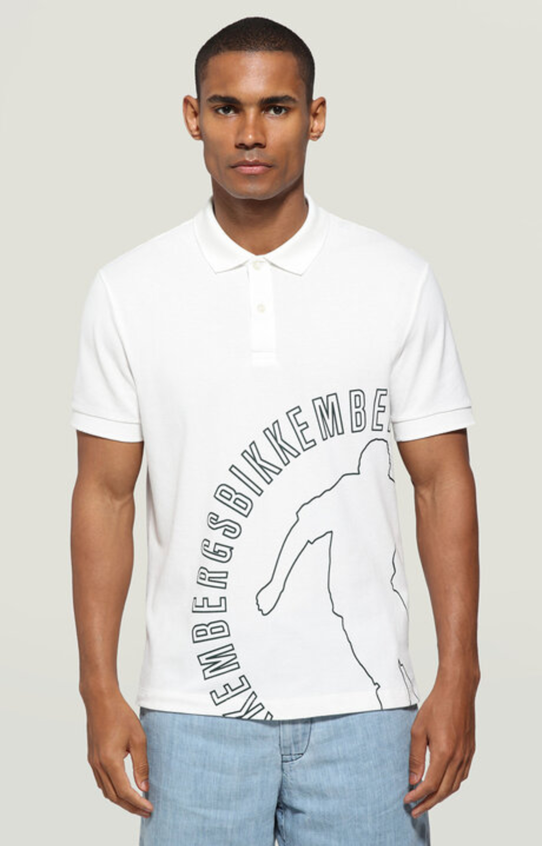 МЪЖКА БЛУЗА С ЯКА BIKKEMBERGS