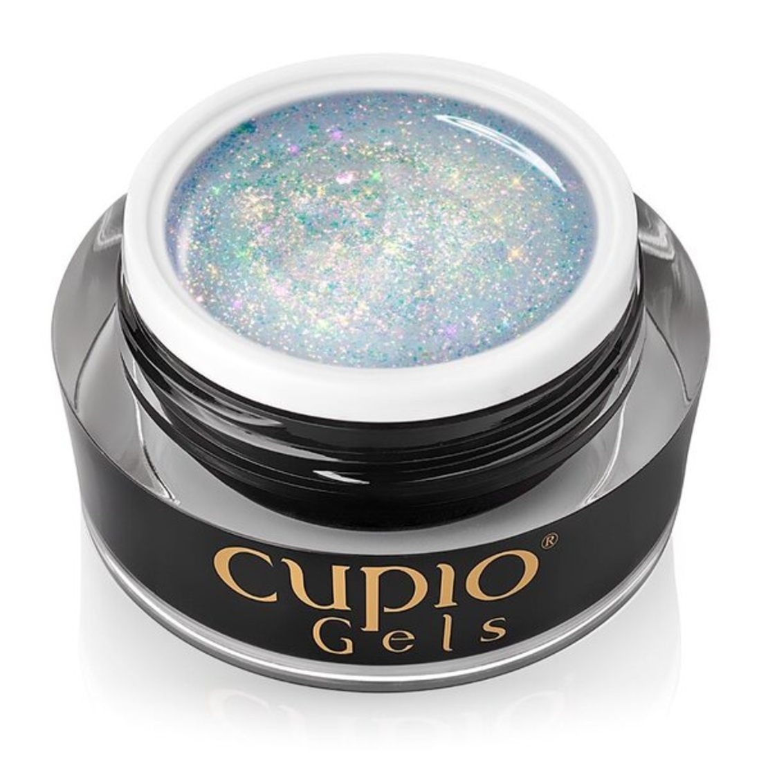 Гел за изграждащ ефект с брокат Glitter Glam Cupio - пикантен 15 мл