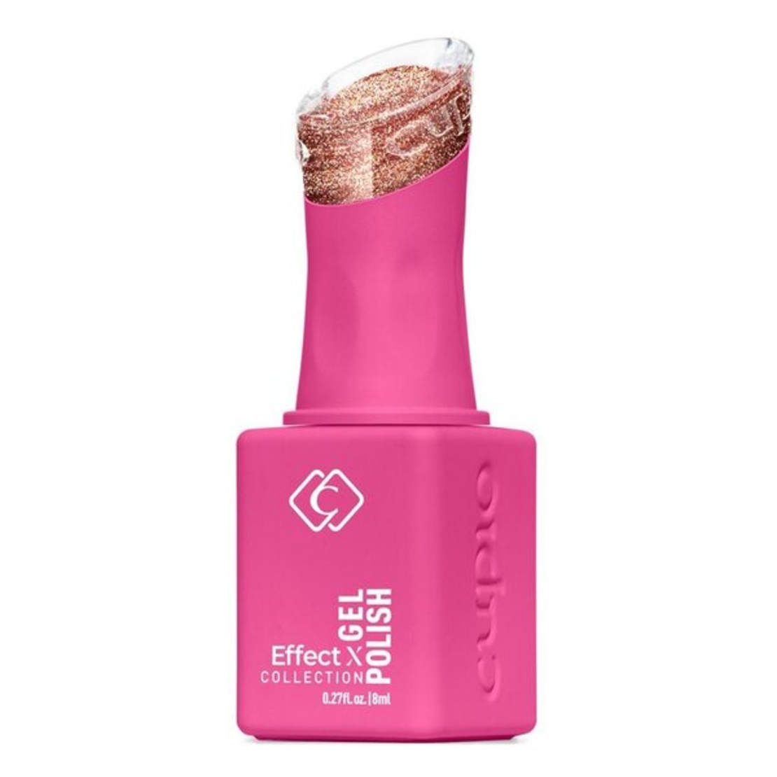 Гел лак Cupio Effect X Collection - Kitty Eyes Havana Brown 8ml