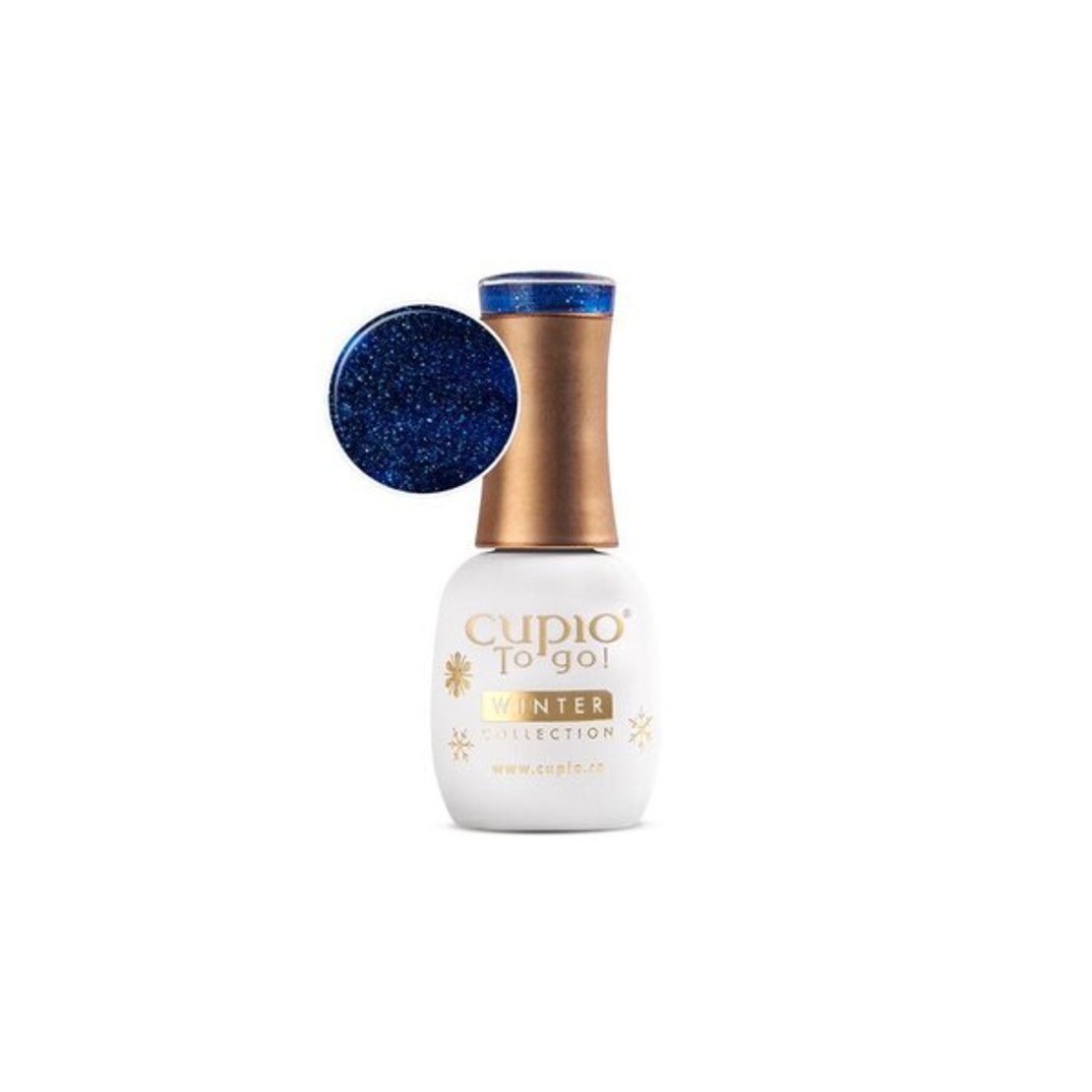 Полуперманентни гел лак Cupio To Go! Winter Collection - Arctic Night 15ml