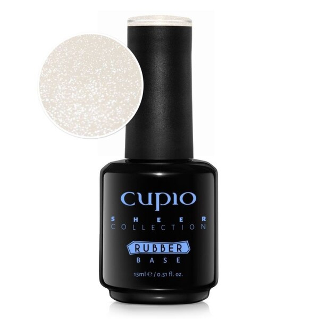 Rubber Base Sheer Collection - White Lace 15ml