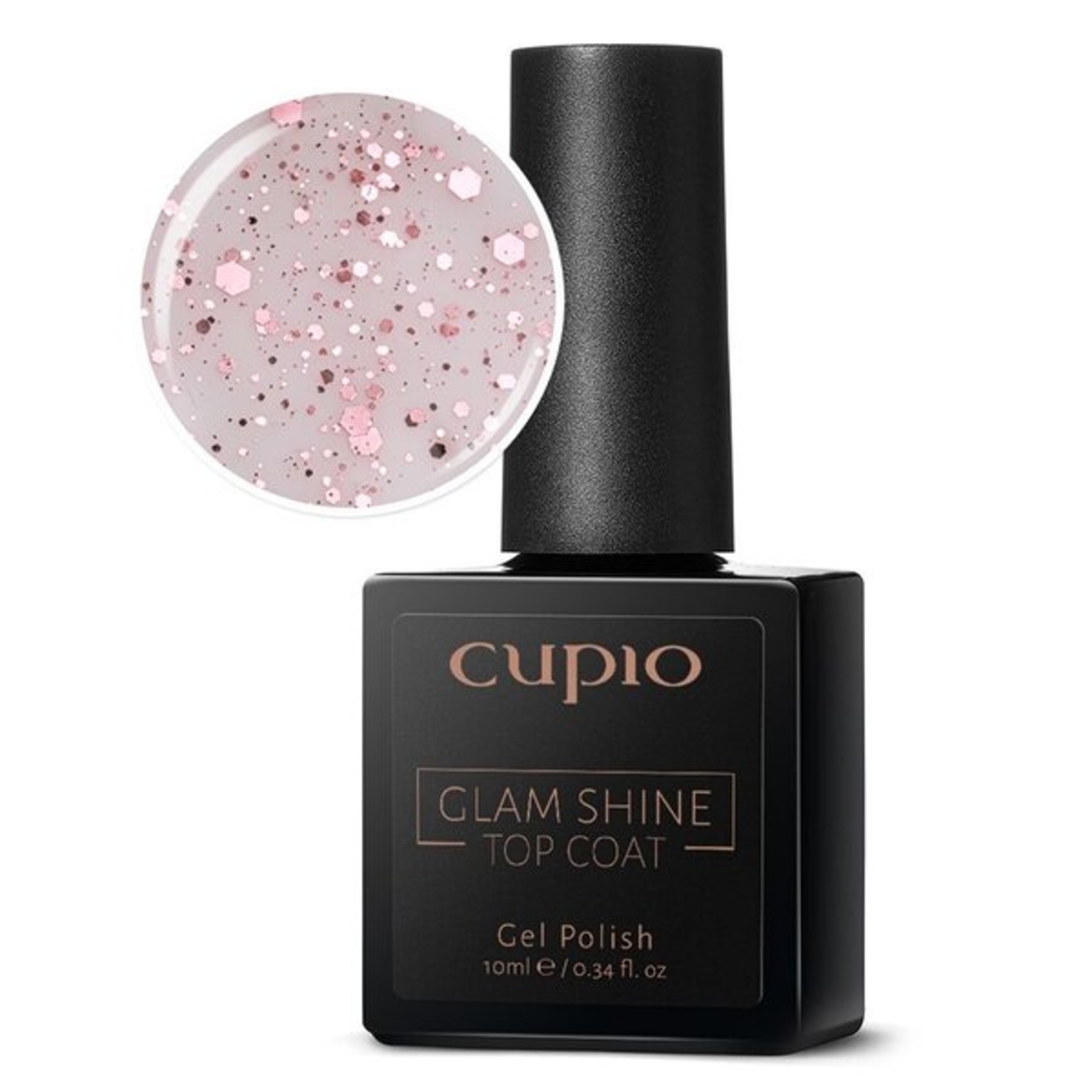 Top Coat Glam Shine Cupio - Зашеметяващ