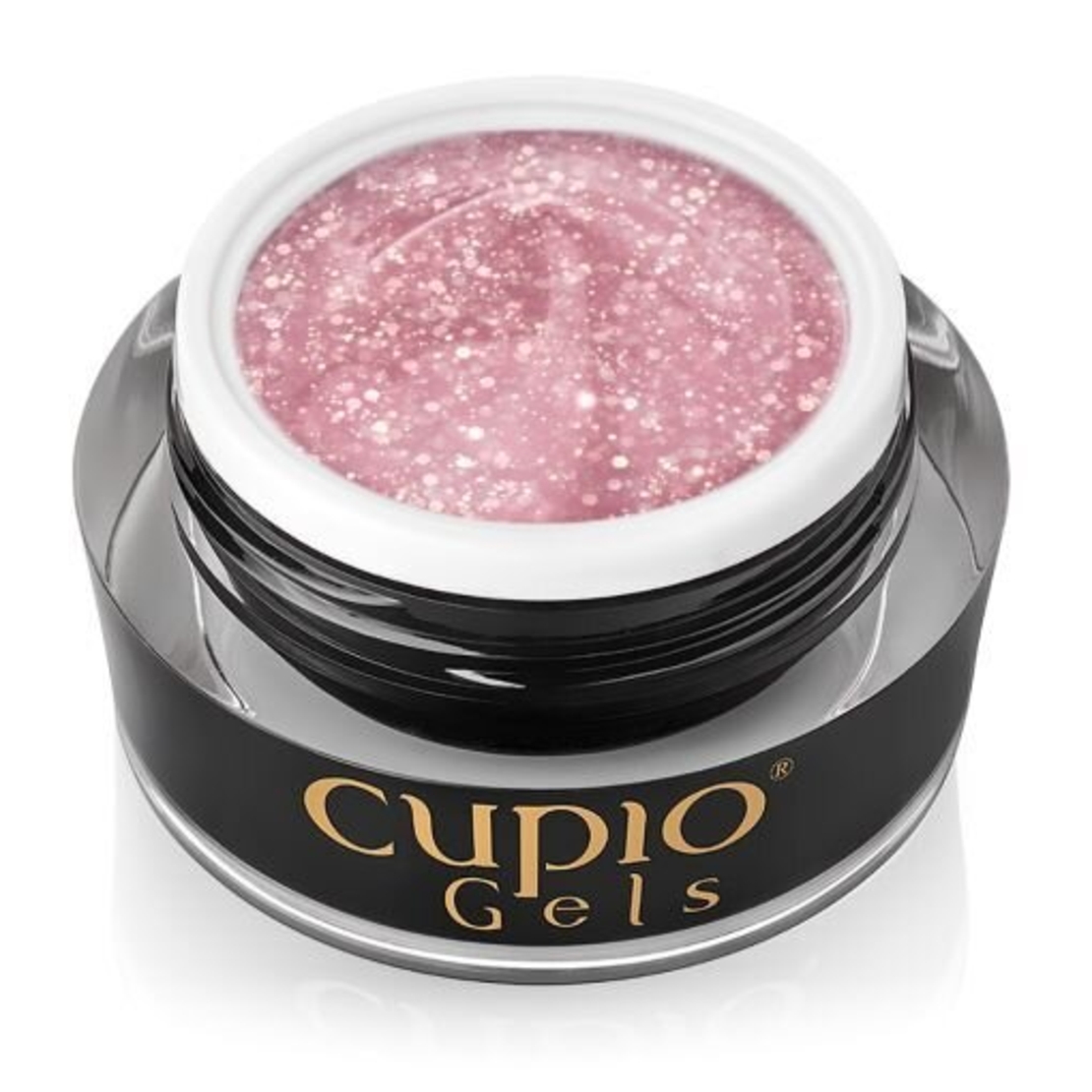 Изграждащ гел Cupio Glitter Glam - Sparkly 15ml !!!Без Хема!!!
