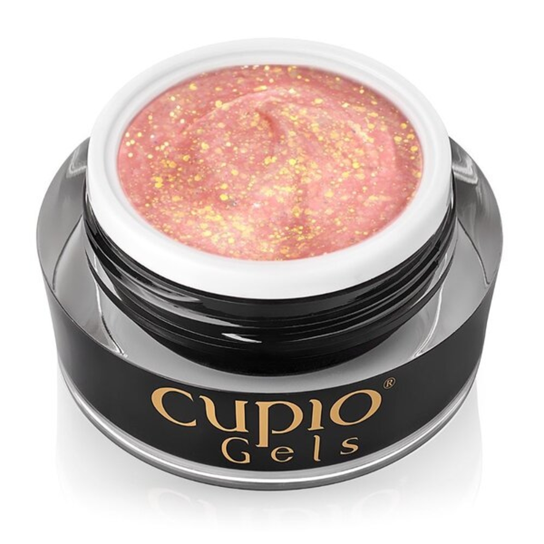 Изграждащ гел Cupio Glitter Glam - Radiant 15ml