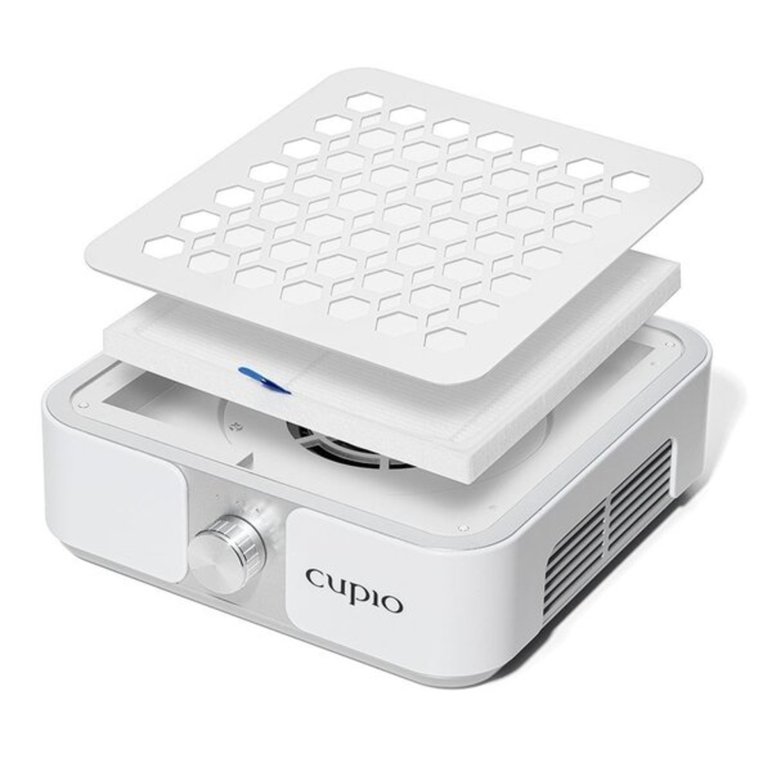 Прахоуловител Cupio Dust Away, 60W, модерен дизайн, 248x235x75 мм
