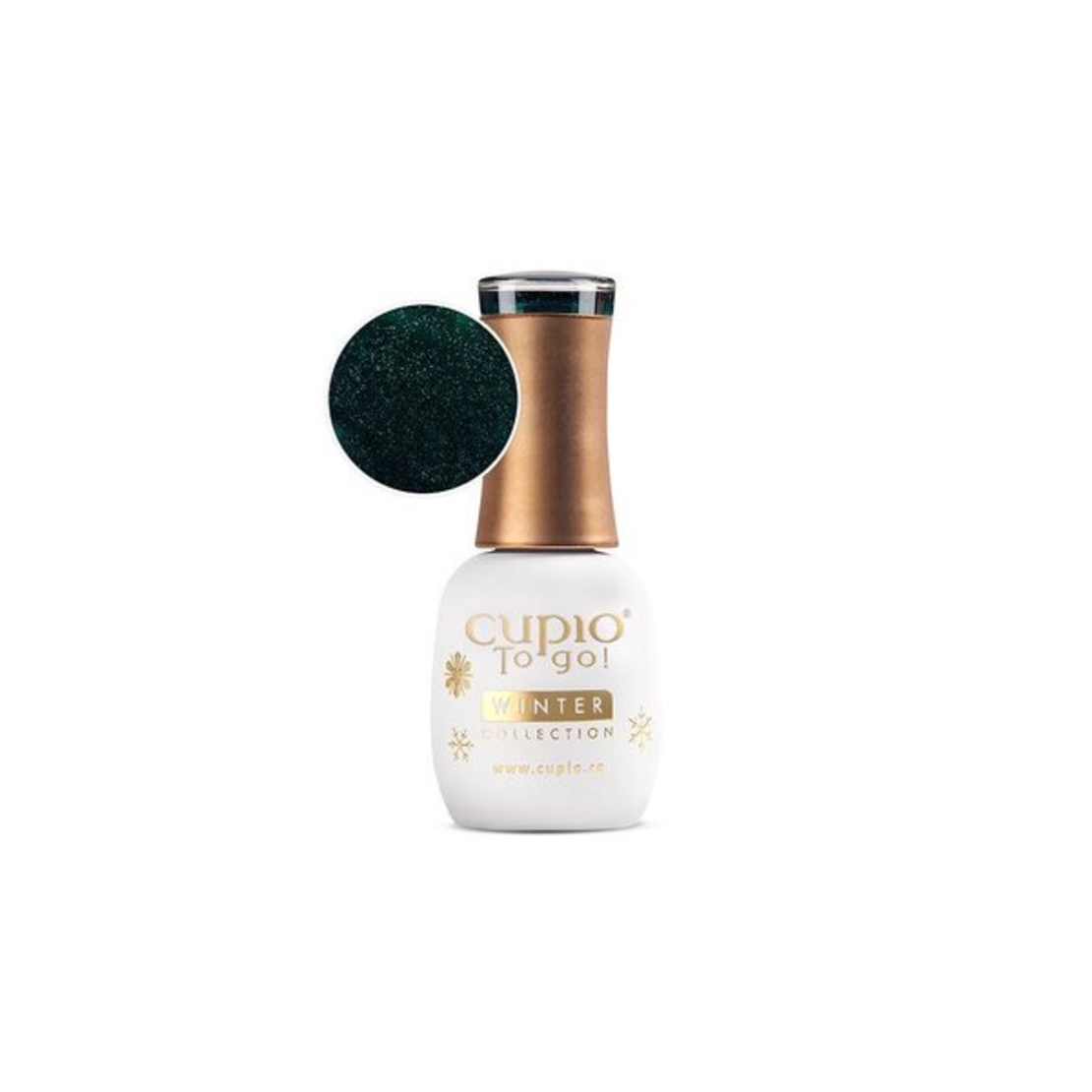 Полуперманентни гел лак Cupio To Go! Winter Collection - Christmas Tree 15ml