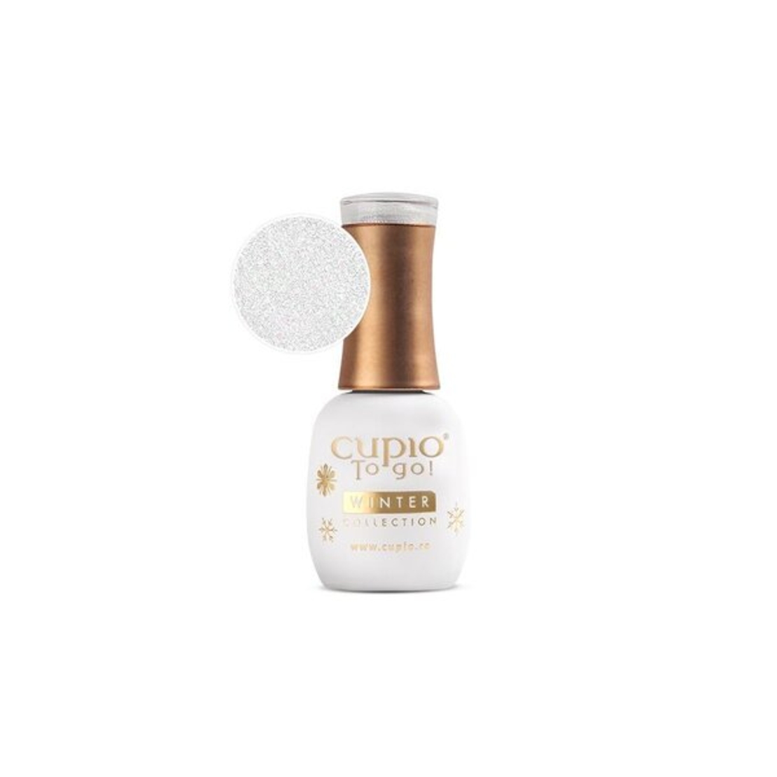 Полуперманентни гел лак  Cupio To Go! Winter Collection - White Xmas 15ml