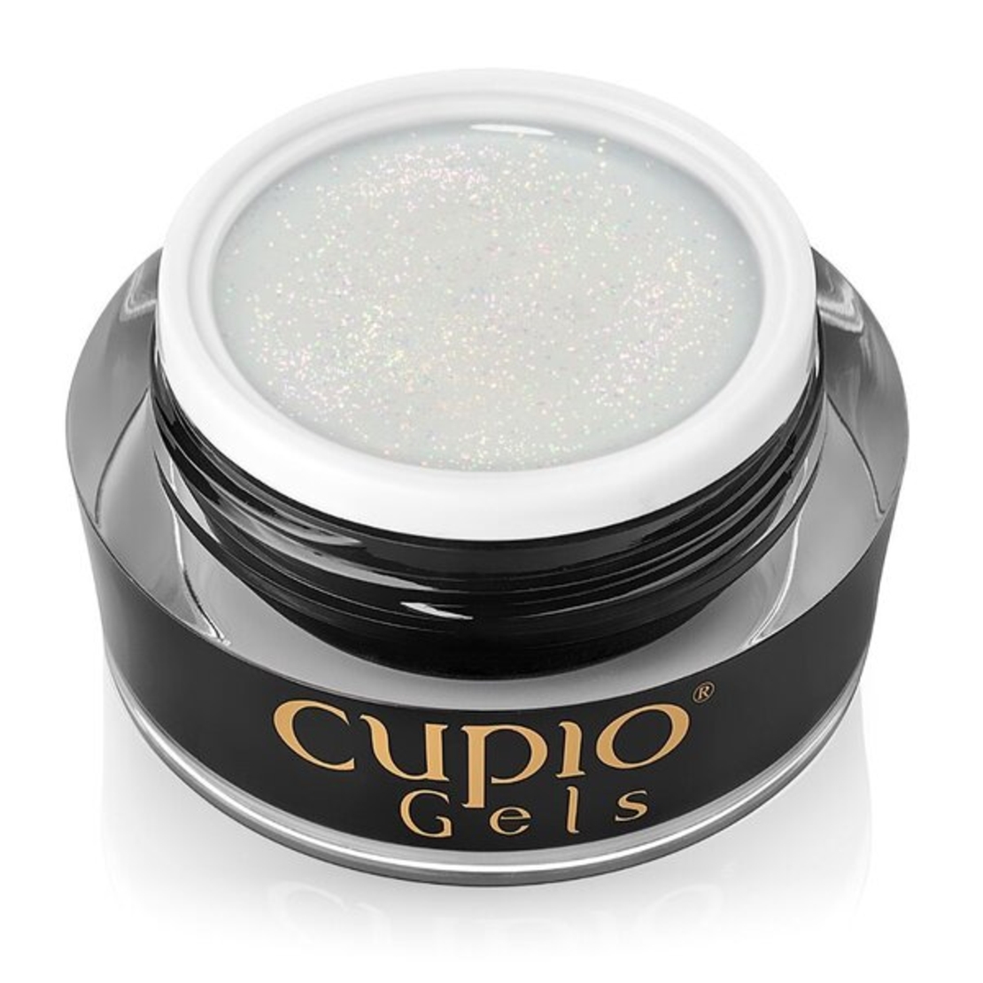 Изграждащ гел Cupio Glitz & Glam - Moonlit Mist 15g
