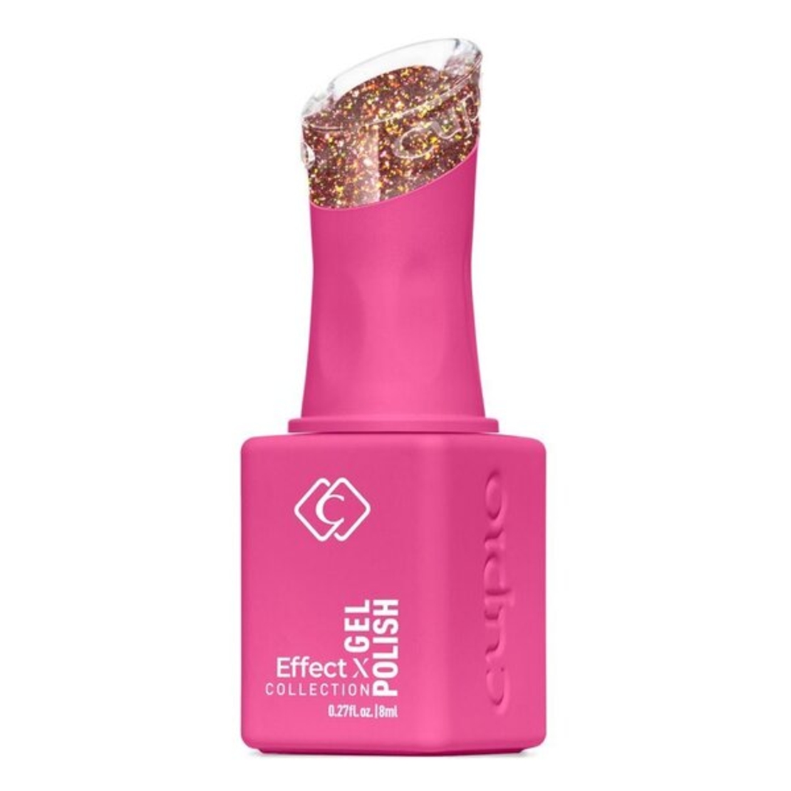Полуперманентен лак за нокти Cupio Effect X Collection - Flash Treasure 8ml