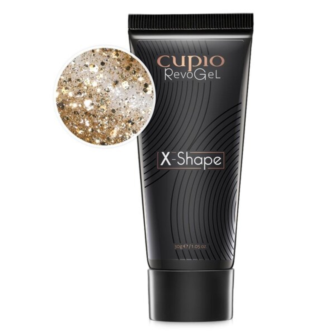 RevoGel Cupio X-Shape - Галактическо злато 30 г