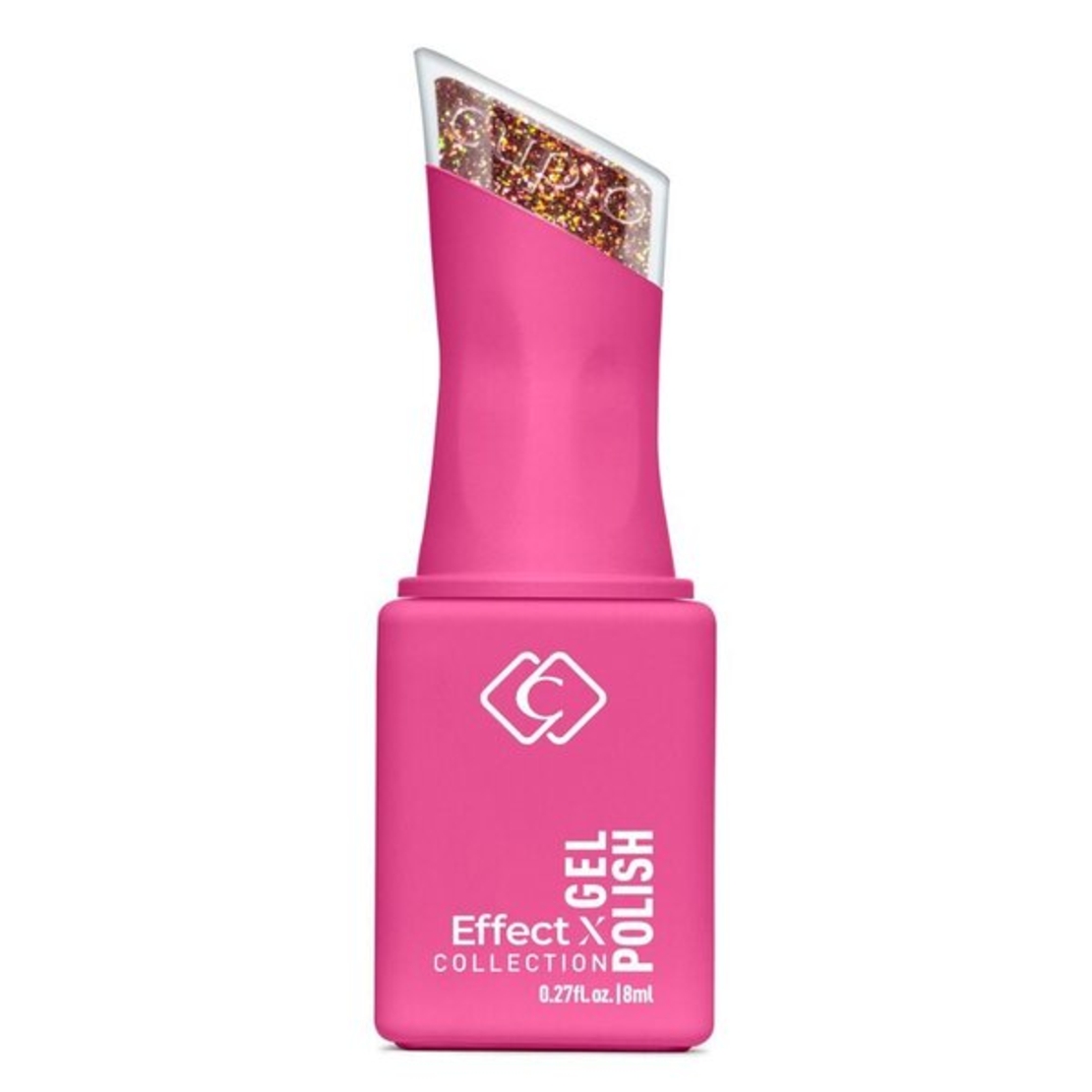 Полуперманентен лак за нокти Cupio Effect X Collection - Flash Treasure 8ml