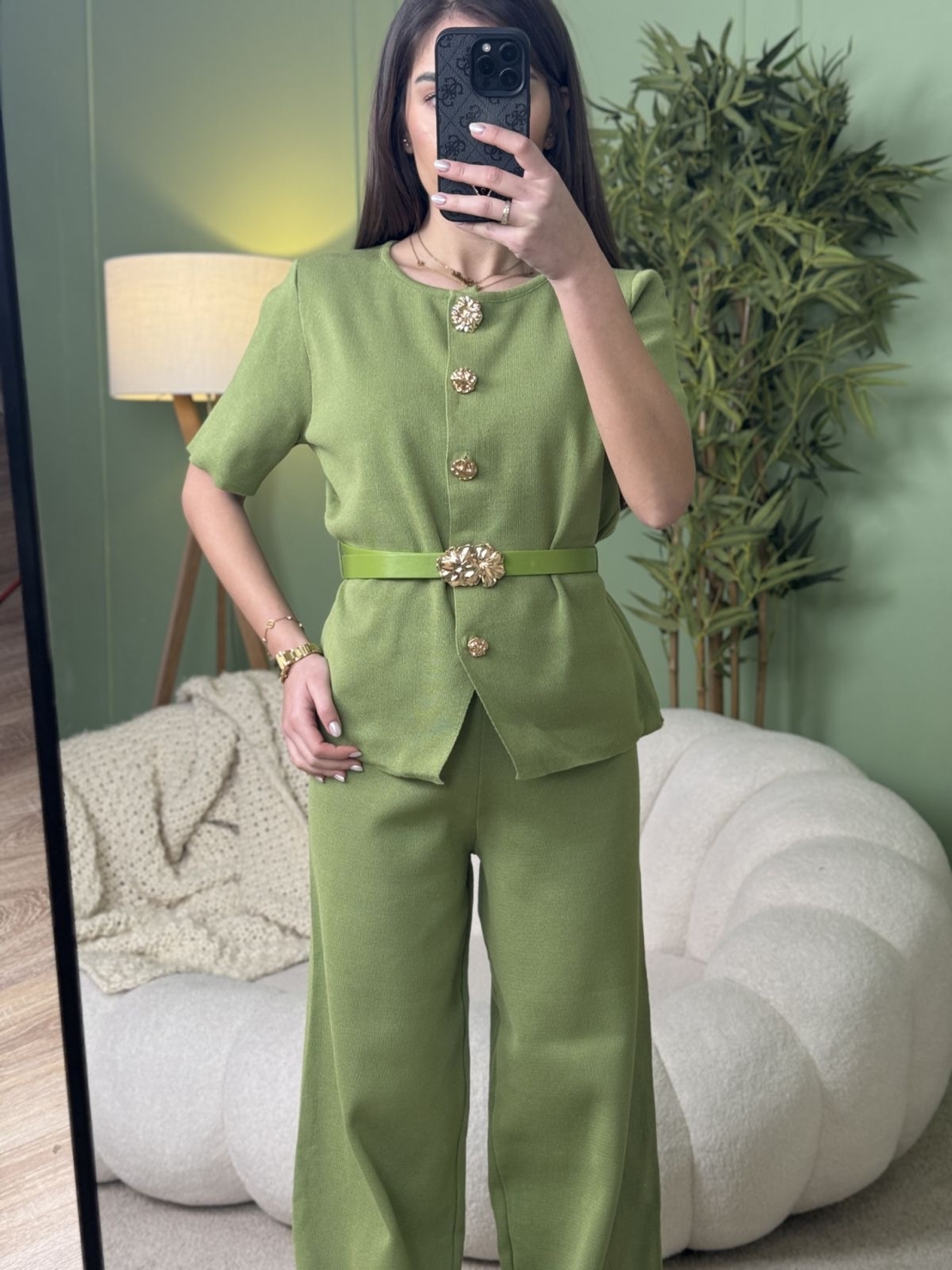 Дамски сет Royal Touch-зелено