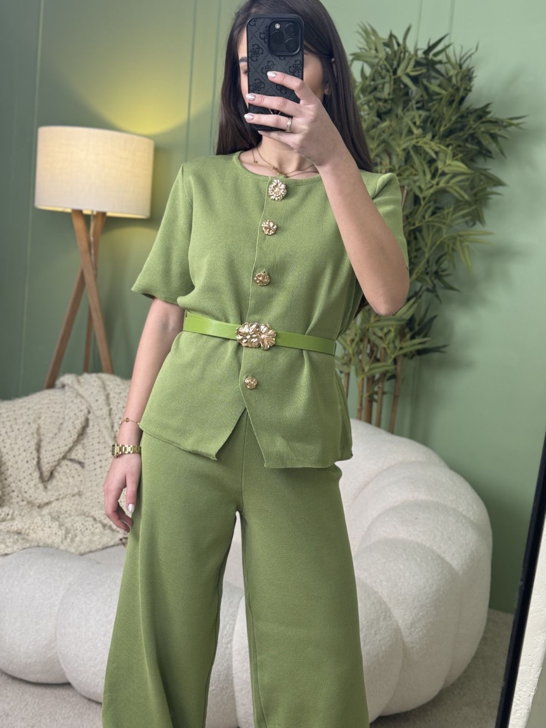 Дамски сет Royal Touch-зелено