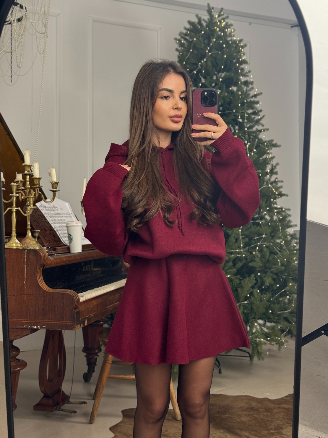 Дамски комплект Urban Cozy-малина