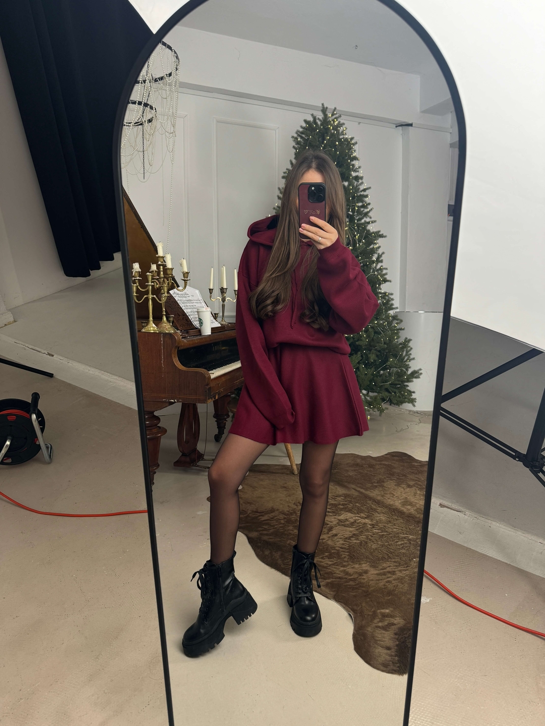 Дамски комплект Urban Cozy-малина