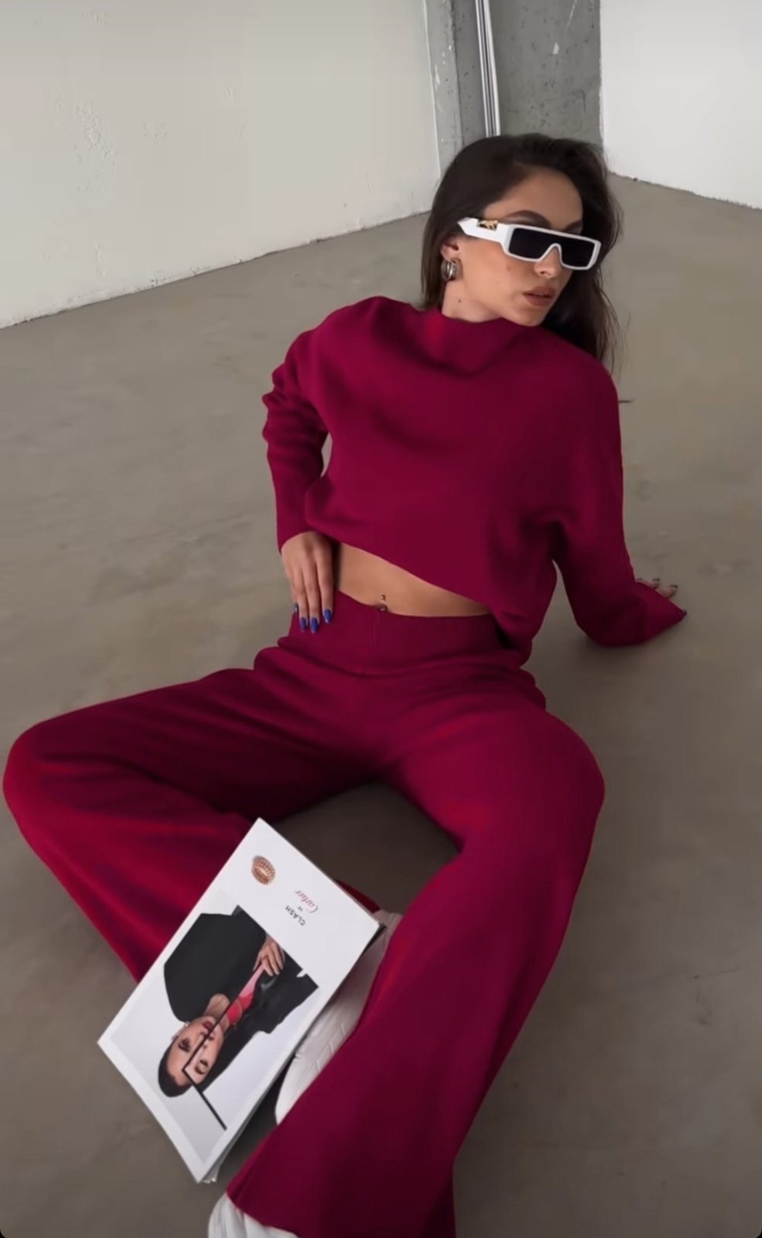 Комплект „Urban Comfort“ с права кройка-бордо