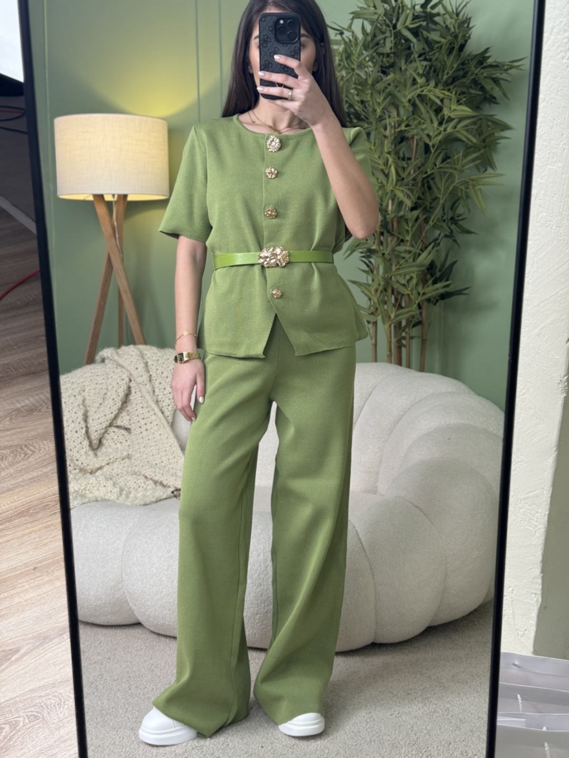 Дамски сет Royal Touch-зелено