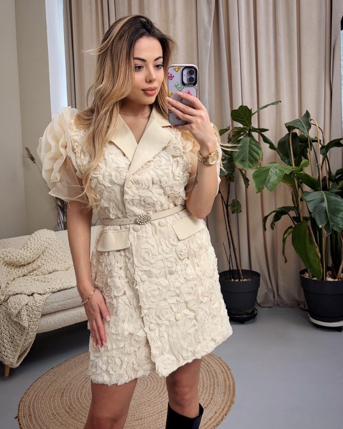 Дамска рокля Floral Elegance