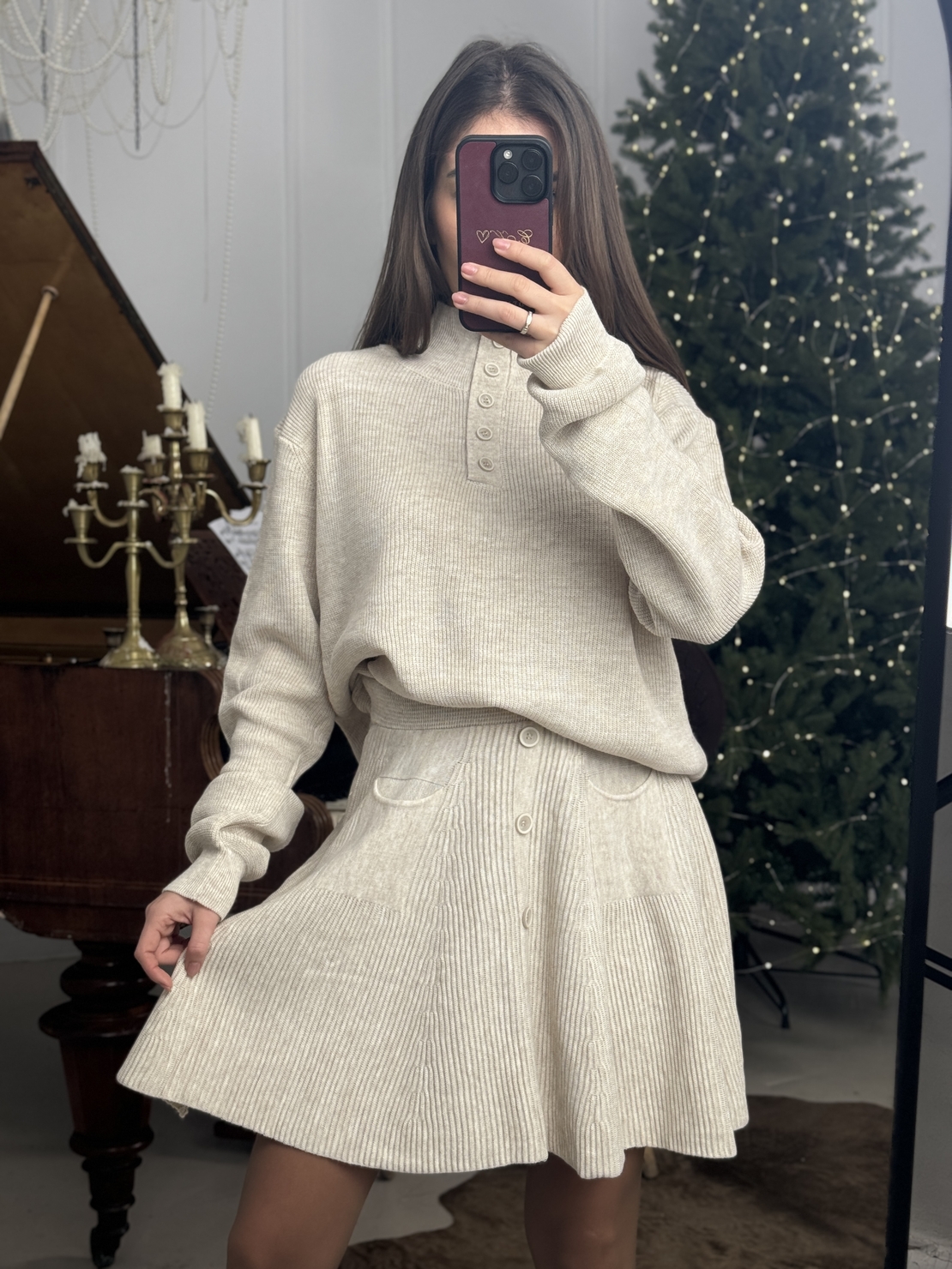 Плетен комплект Soft Ease-екрю