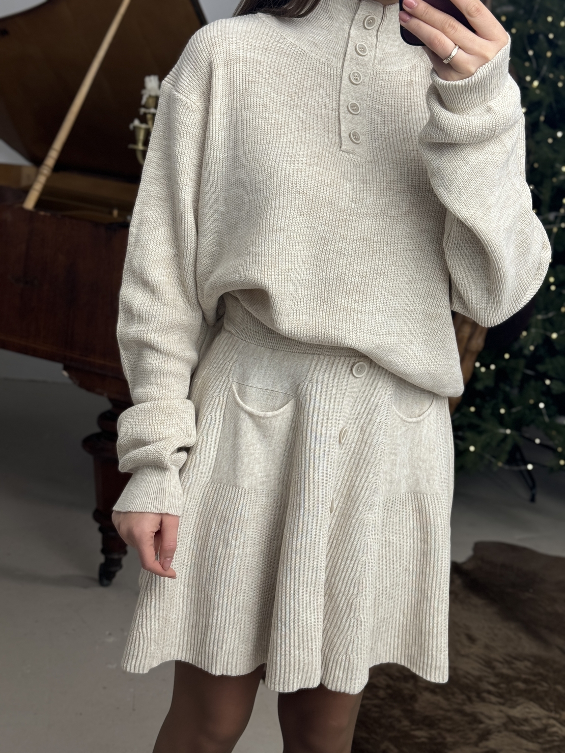 Плетен комплект Soft Ease-екрю