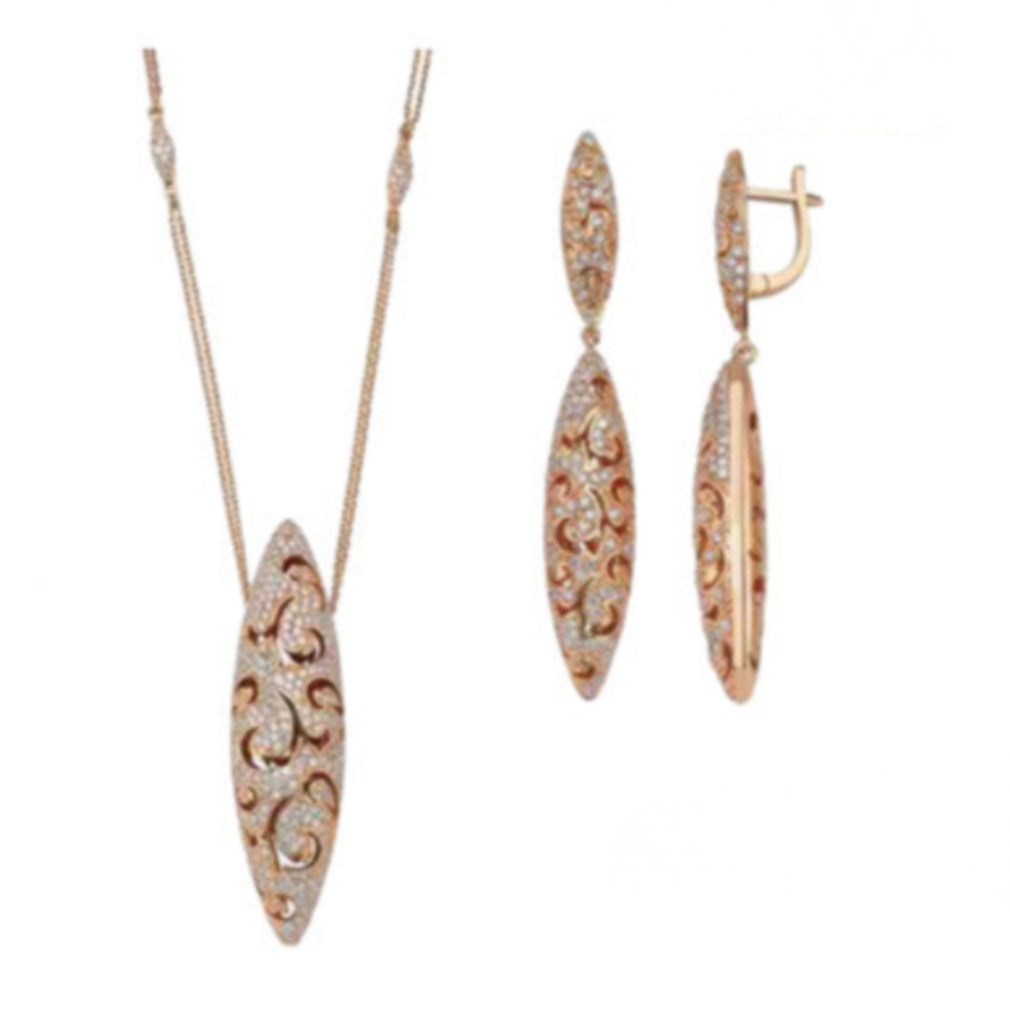 4.19 ct Set with diamonds
