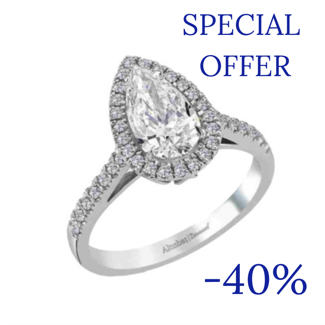 1.37 ct Investment diamond ring