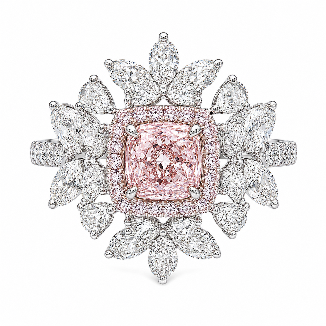 2.79 ct Pink Diamond Ring