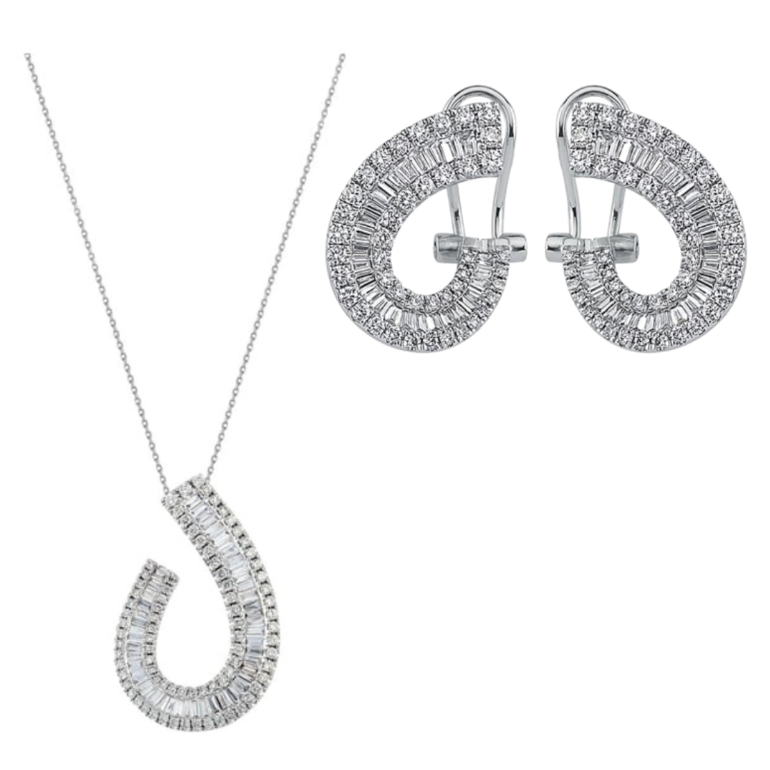2.37 ct Baguettes set