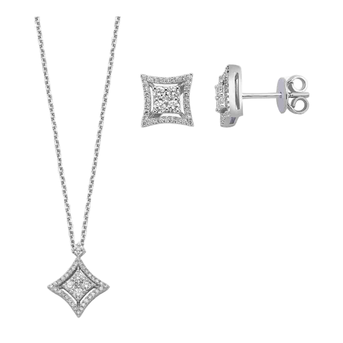 0.68 ct Diamond star set