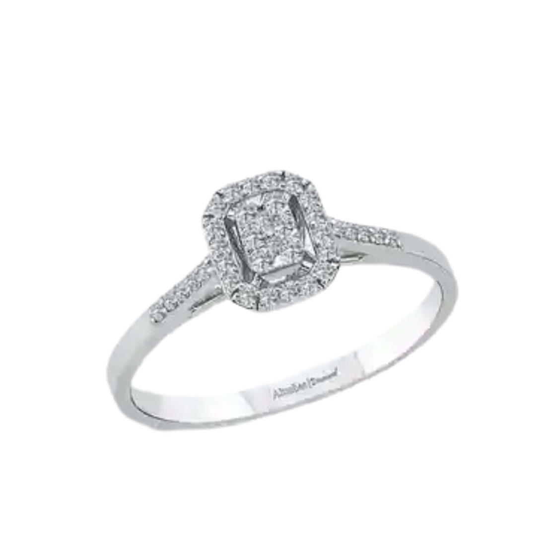 0.19 к Пръстен с диаманти