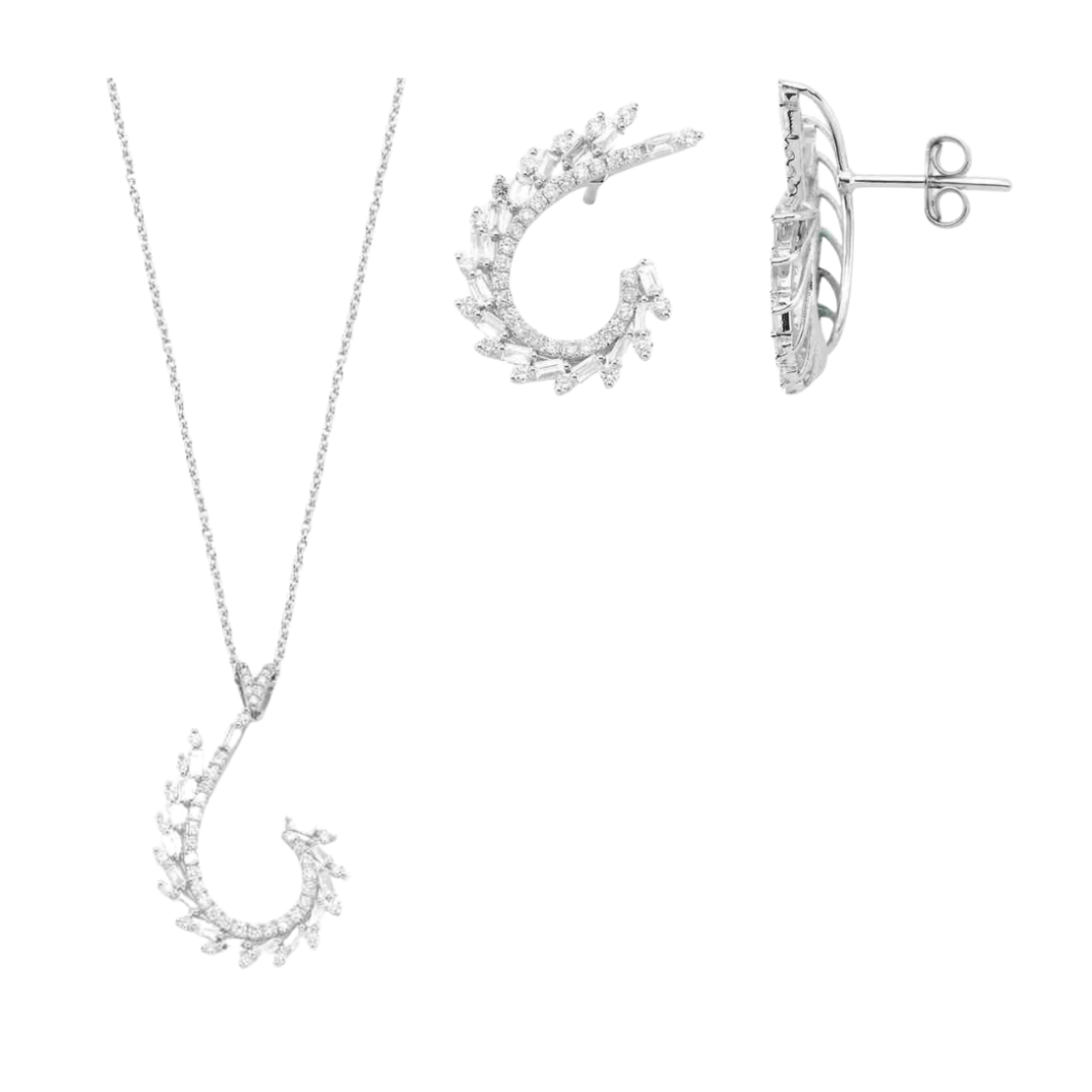 1.85 к Сет с бриллиантами