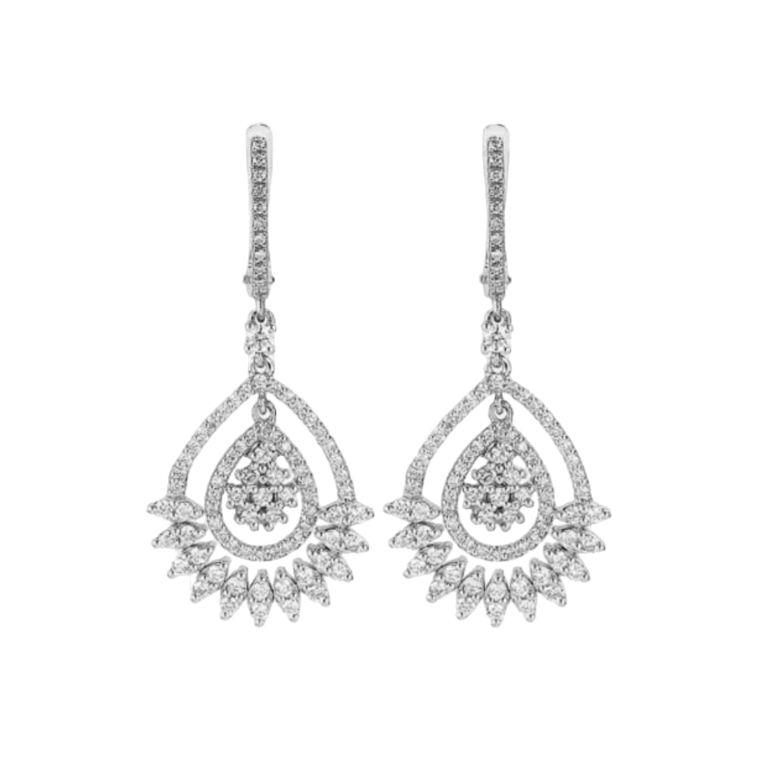 1.51 ct Diamond earrings