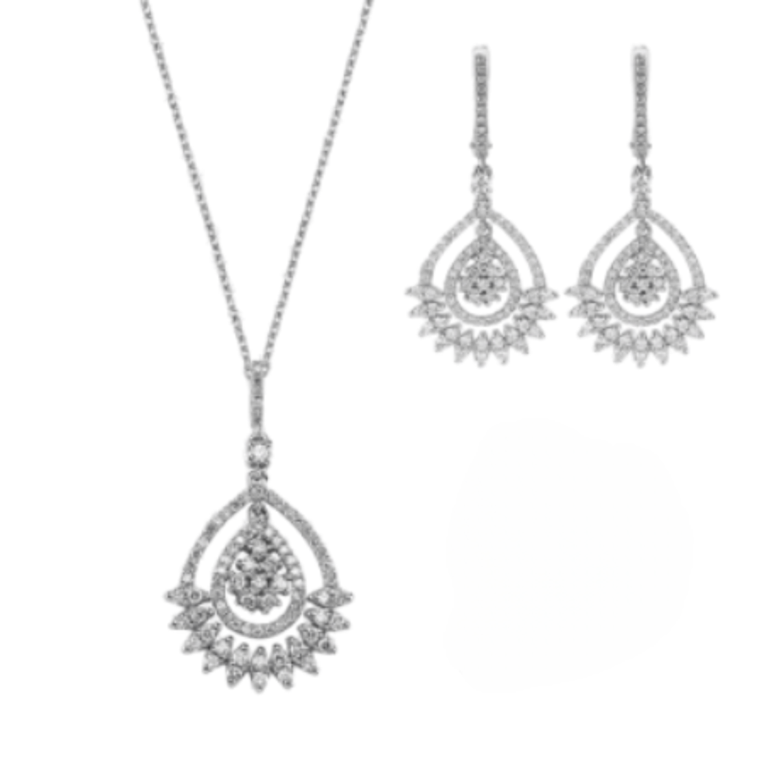 2.24 ct Set with diamonds