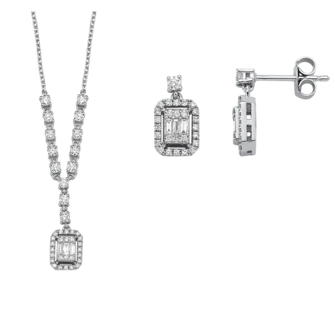 0.95 ct Diamond set