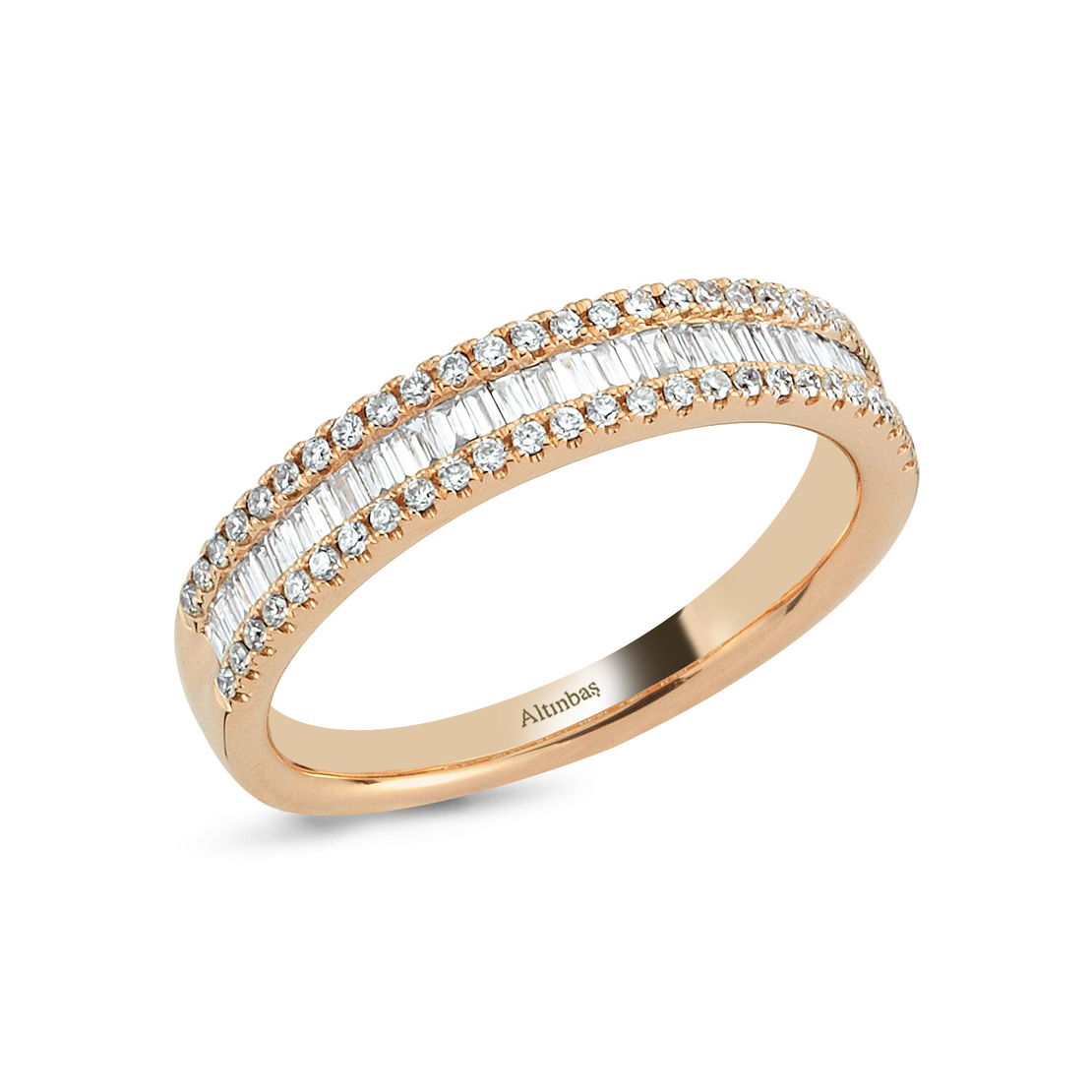 Ring with diamonds 0.45 ct